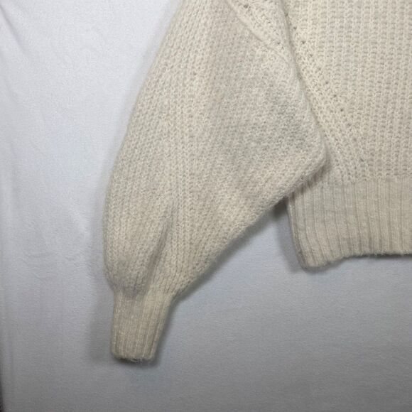Pilcro Chunky Knit Balloon Sleeve Sweater – Size M - Picture 7 of 11